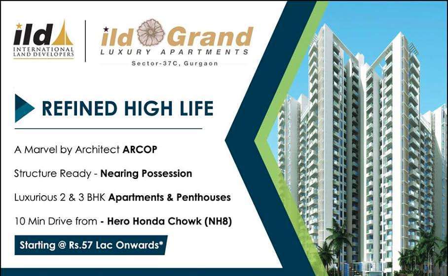 ILD Grand Centra offers a modern-day lifestyle with well-endowed features starting at 57 lacs in Gurgaon